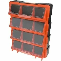 Brand new ✨ 12 COMPARTMENT CLEAR STORAGE BIN TACTIX 320648 ✔️