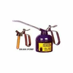 Cheapest 🔔 OIL CAN W/BRASS PUMP 300MLS GROZ 🔔