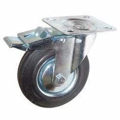 Cheap 🧨 CASTOR 5IN. PLATE MOUNTED WITH BRAKE 😍