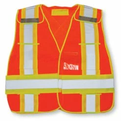 Deals 🛒 HIGH VIS SAFETY VEST ORANGE 😍