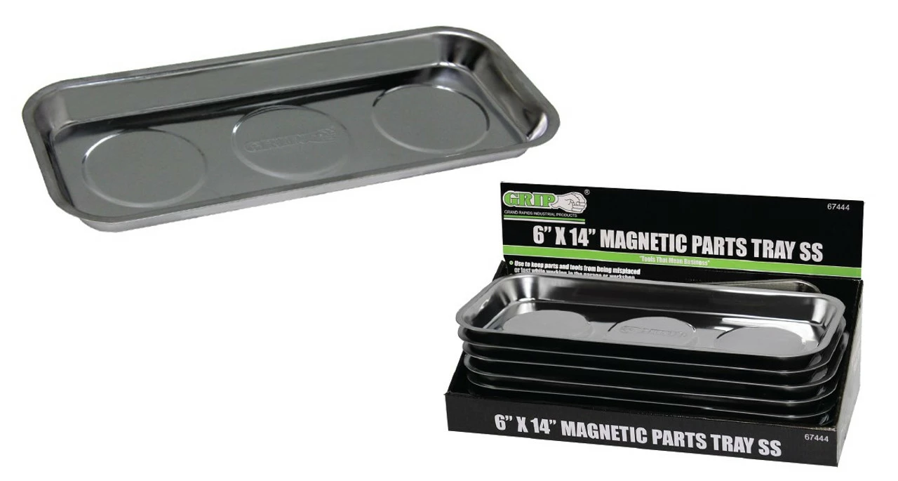 New ✔️ 6IN. X14IN. MAGNETIC PARTS TRAY ⭐ 3 New ✔️ 6IN. X14IN. MAGNETIC PARTS TRAY ⭐