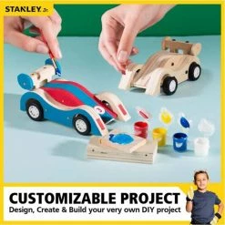 Outlet 🧨 STANLEY JR PULL BACK SPORTS CAR KIT 🔥 -Shop-Essentials sale B4146 3 76150.1622722839