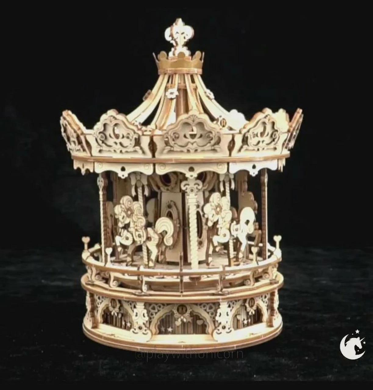 Cheap ๐ DIY WOODEN MUSIC BOX CAROUSEL โจ 8 Cheap ๐ DIY WOODEN MUSIC BOX CAROUSEL โจ - Image 6