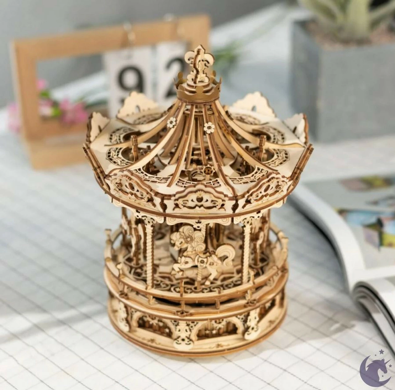 Cheap ๐ DIY WOODEN MUSIC BOX CAROUSEL โจ 5 Cheap ๐ DIY WOODEN MUSIC BOX CAROUSEL โจ - Image 3