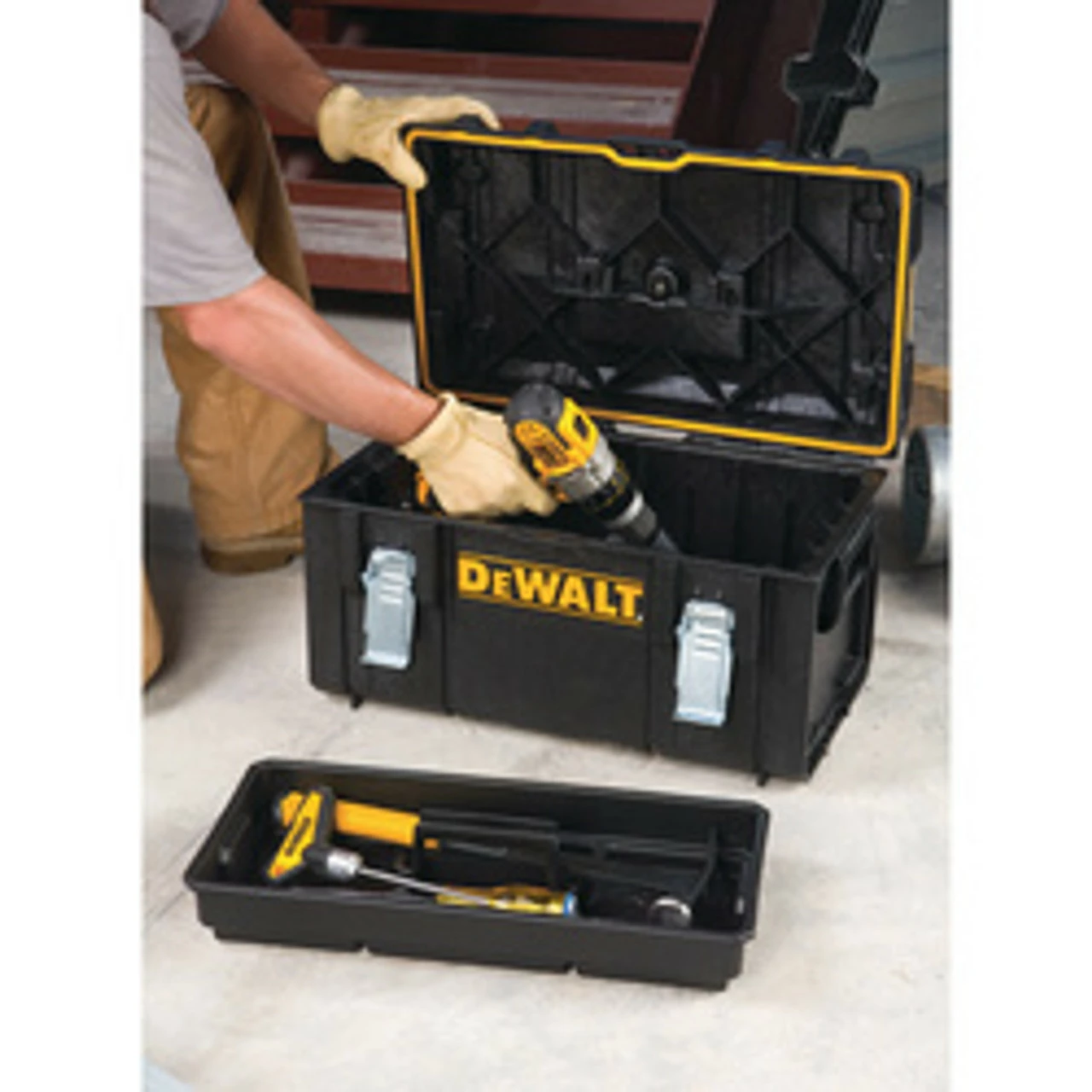 Cheap ๐ TOUGH SYSTEM 300 TOOL BOX LARGE DEWALT ๐ 5 Cheap ๐ TOUGH SYSTEM 300 TOOL BOX LARGE DEWALT ๐ - Image 3