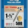 Wholesale 🥰 POCKET SCREWS 1 1/2IN. NO. 8 CRSE W/H 500CT 👏