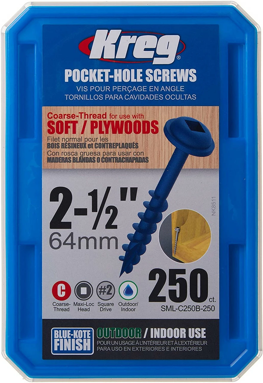 Top 10 ๐ฅฐ POCKET SCREW 2 1/2IN. NO. 8 BLKT CRSE W/H250 โ 3 Top 10 ๐ฅฐ POCKET SCREW 2 1/2IN. NO. 8 BLKT CRSE W/H250 โ