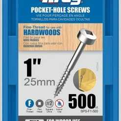 Best reviews of ๐ POCKET SCREWS 1 1/4IN. NO. 7 FINE W/H.500CT ๐
